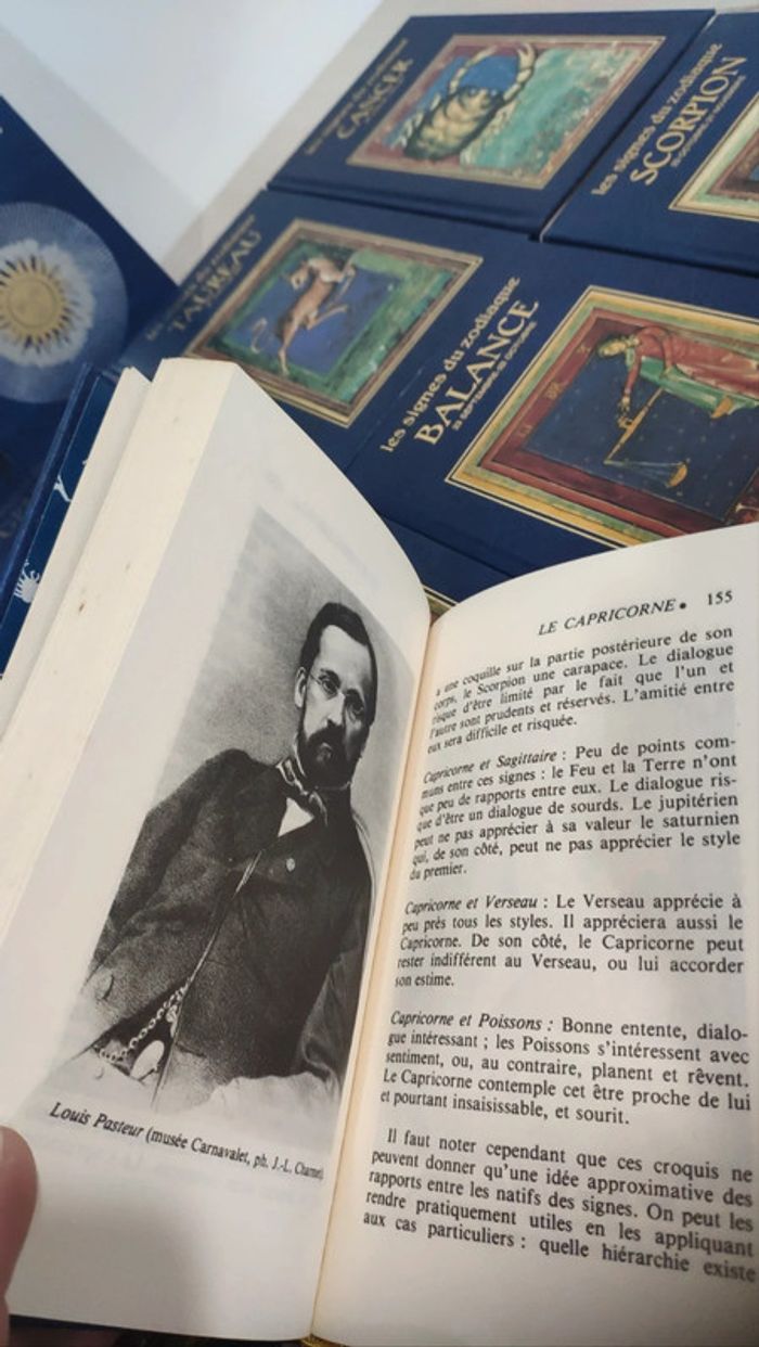 Lot 14 livres astrologie secrets techniques Colombet signes zodiaque Curcio - photo numéro 14