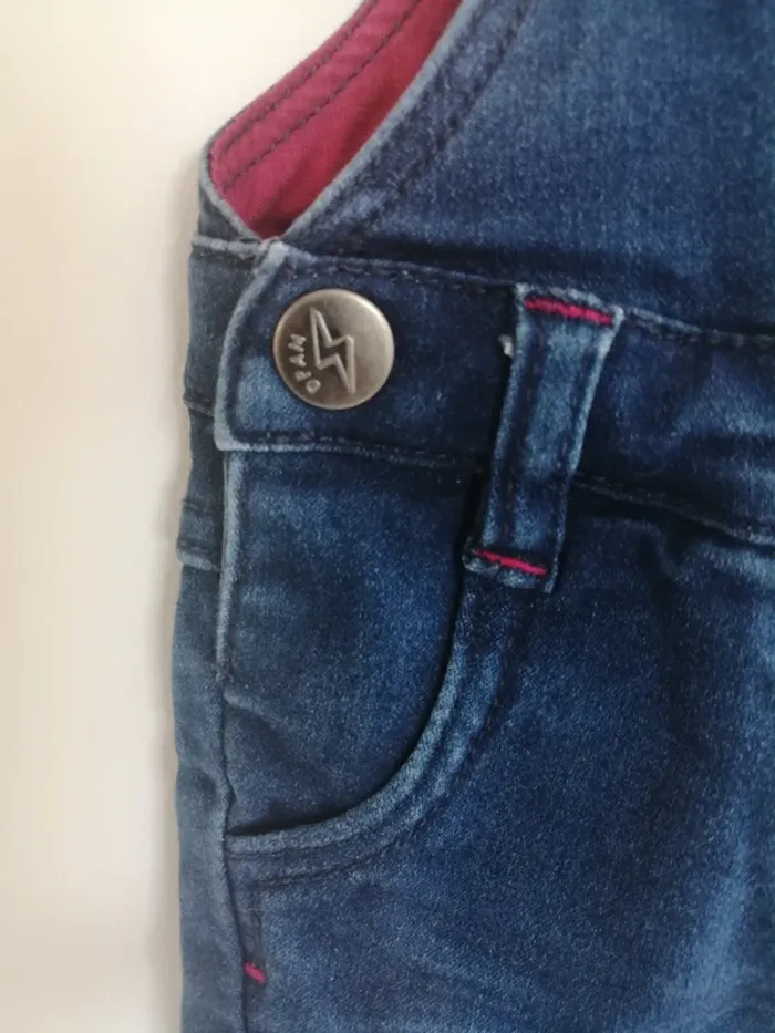 Salopette DPAM en jeans - photo numéro 4