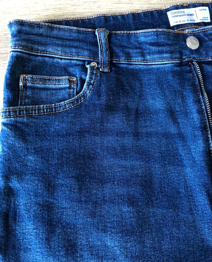 Jeans High Waist Skinny T42 - Bershka - photo numéro 5