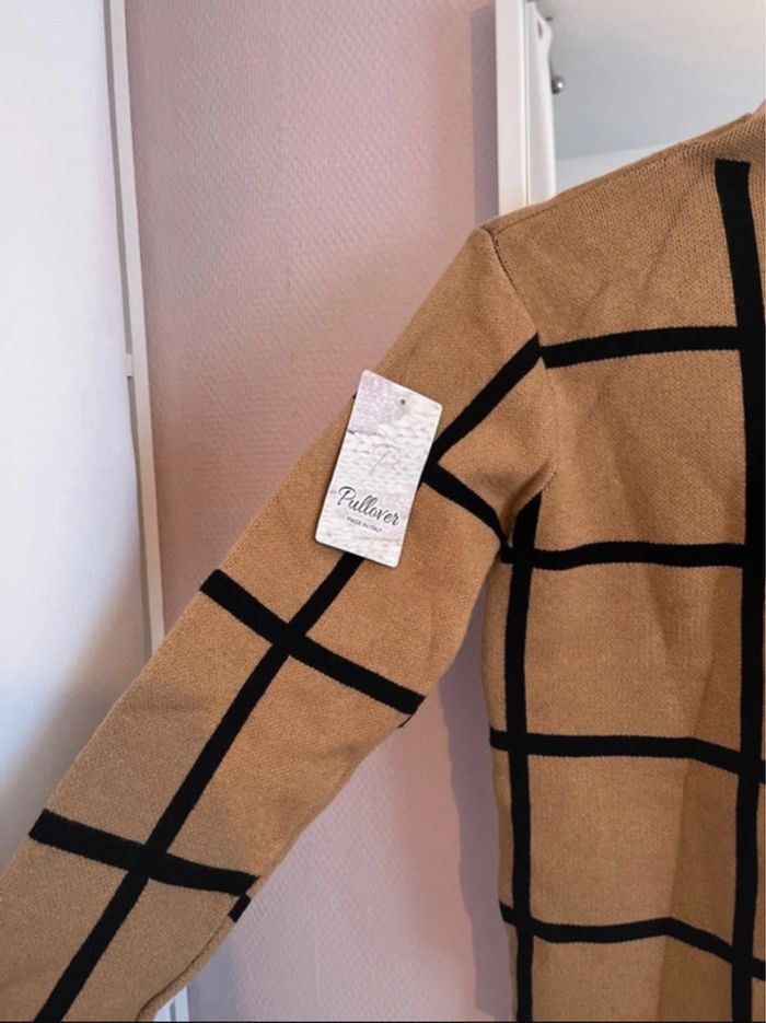 Pull Neuf marron et noir - photo numéro 2