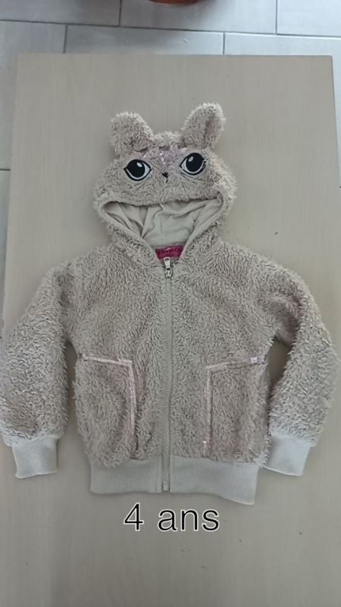 Gilet polaire fille