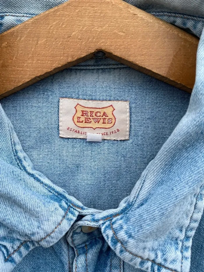 Chemise en jean Rica Lewis - photo numéro 4
