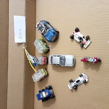 voiture divers +hélicoptère (sachet de 10)