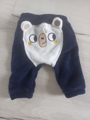 Pantalon polaire ours chaud dpam
