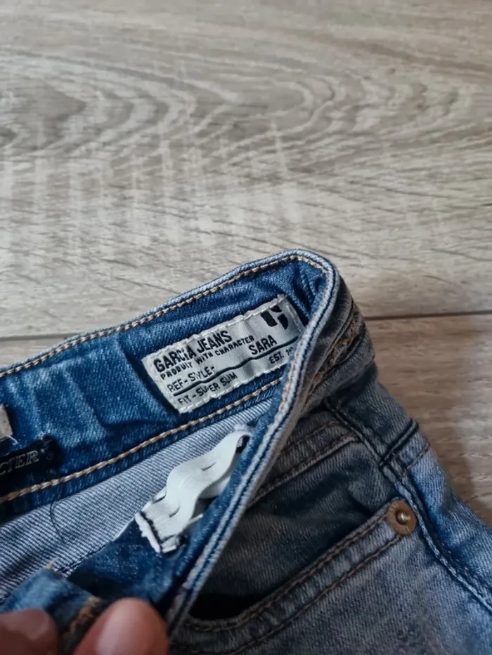 Pantalon fille garcia jeans 128 - photo numéro 3