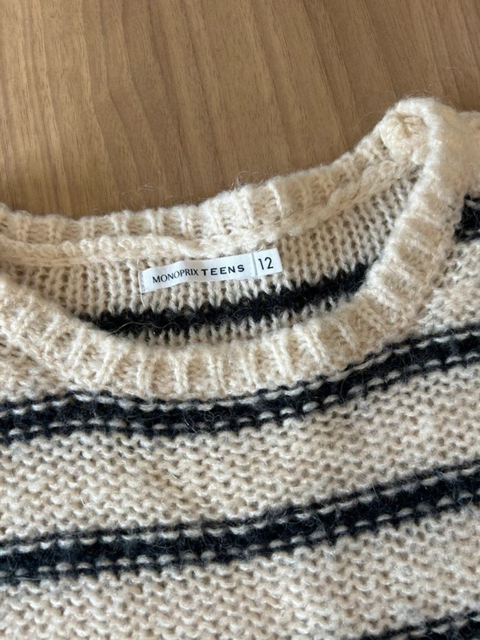 Pull Monoprix taille 12 ans - photo numéro 4