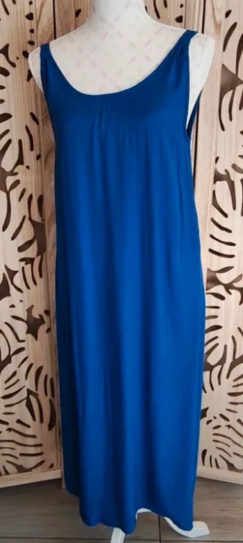 Robe midi Bleu roi T38 Kiabi