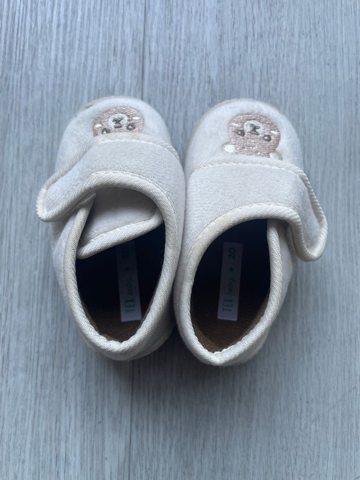 Chaussons bébé TEX pointure 20 – parfait état - photo numéro 4
