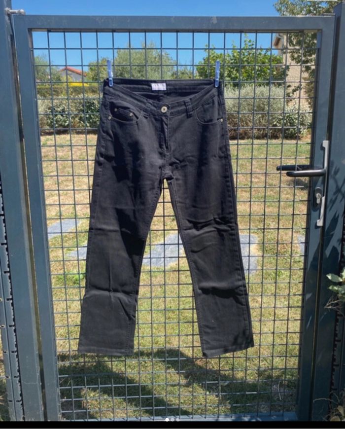Pantalon effet similicuir