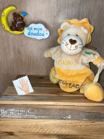 NAT232 doudou lion 🦁 Adam babynat