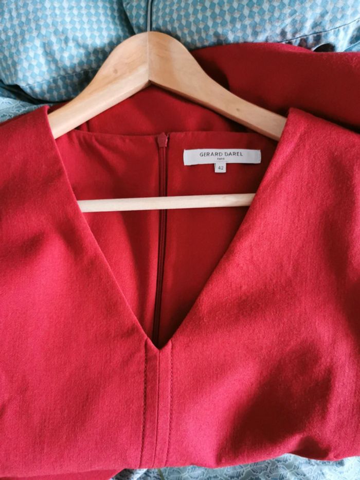 Robe bordeaux Gérard darel - photo numéro 6