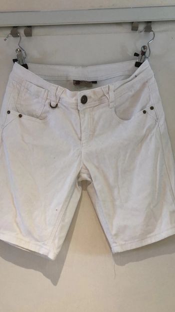 Bermuda Woman taille 38 Blanc