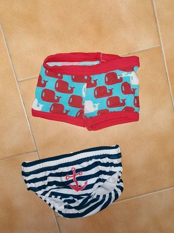 Maillot de bain x2 12mois