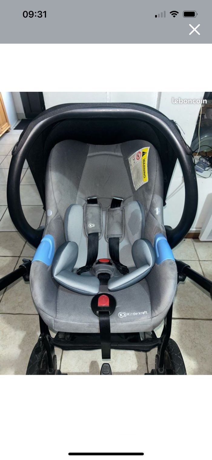 Poussette kinderkraft 3 en 1 - photo numéro 6