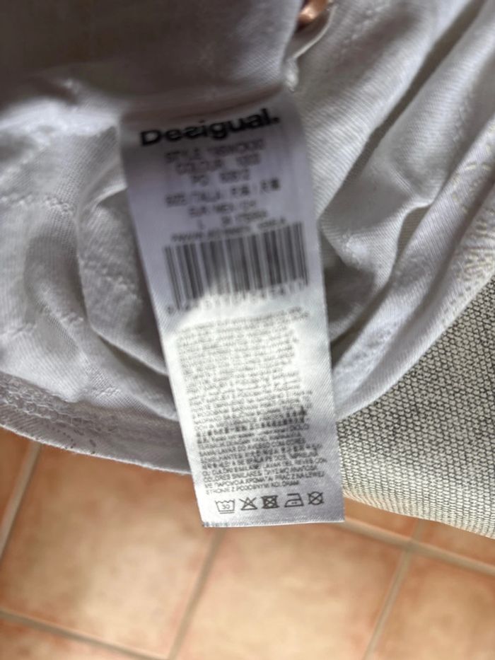 Chemisier sans man ça e desigual taille L - photo numéro 5