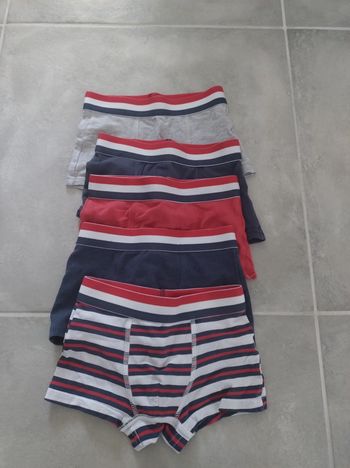 Lot de 5 caleçons 2 ans 