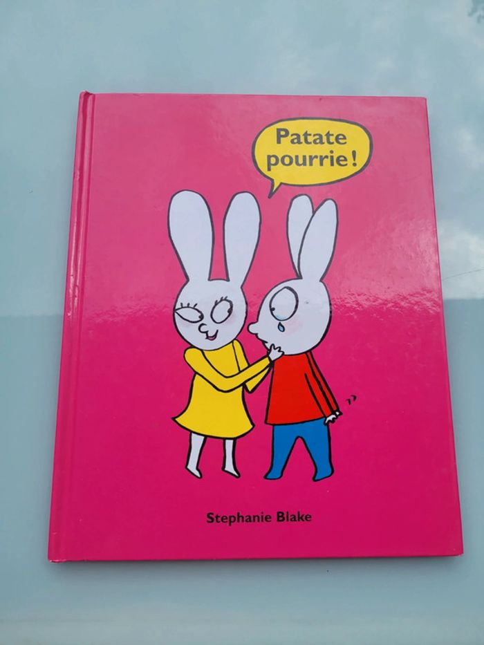 Livre l'école des loisirs couverture rigide, Patate 🥔 pourrie! Simon (39)