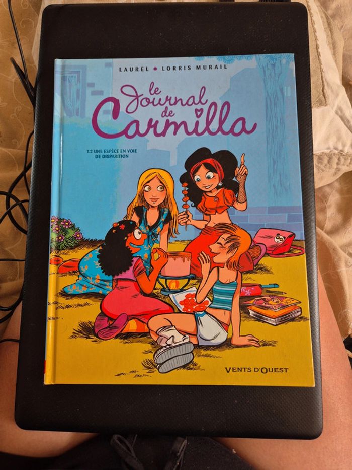 bande dessinée le journal de Carmilla
