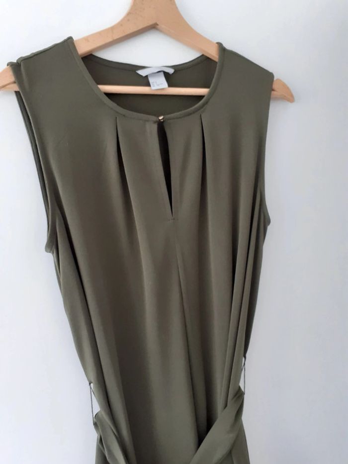 Robe kaki H&M Taille S - photo numéro 2