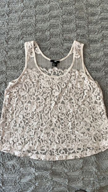 Haut dentelle H&M