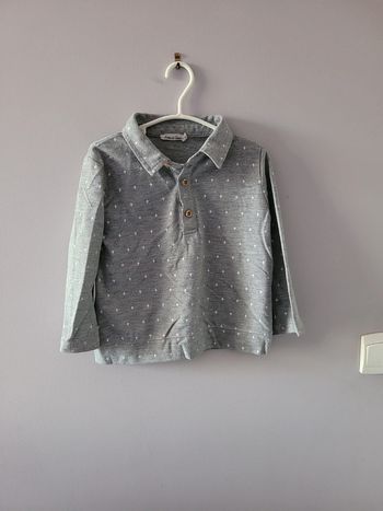 Polo manches longues 3 ans Eden et Victor