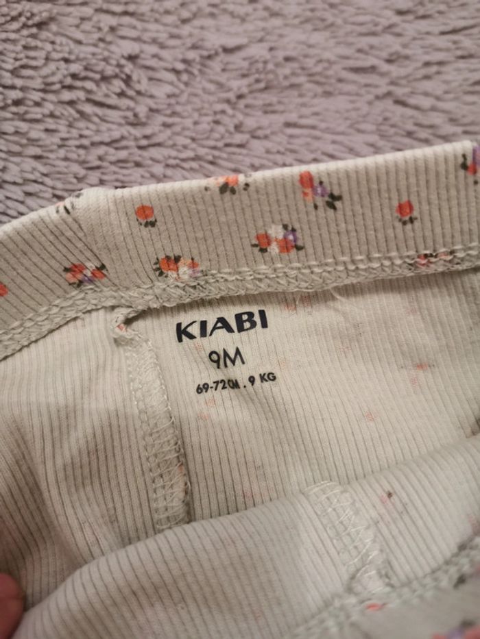 Legging vert fleuris Kiabi - photo numéro 2