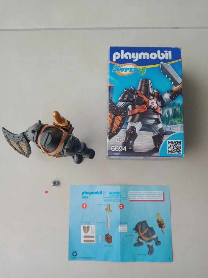 Playmobil Super 4 le Colosse noir - photo numéro 3