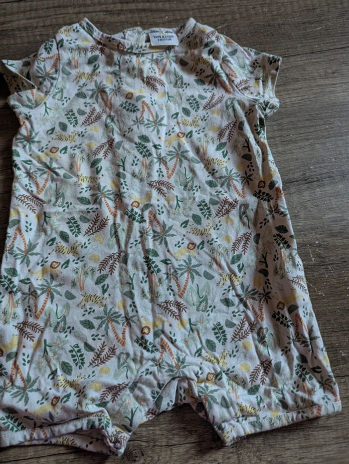 Combi short bébé garçon