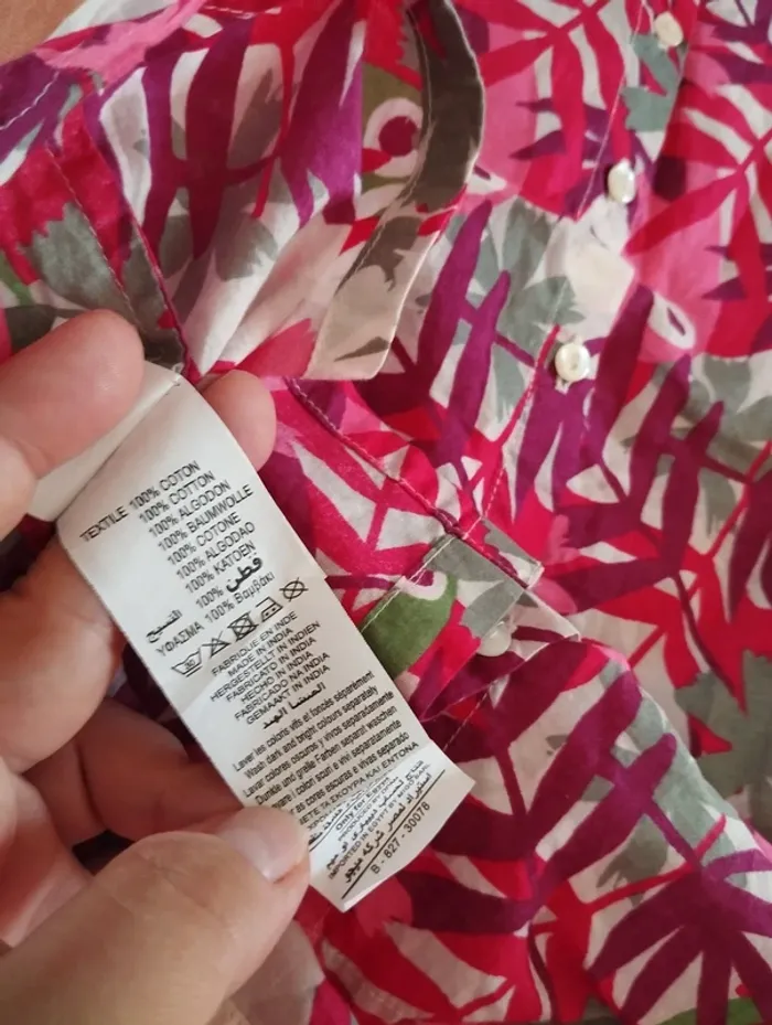 * Robe légère blanc fuchsia T12M Tape à l'oeil - photo numéro 3