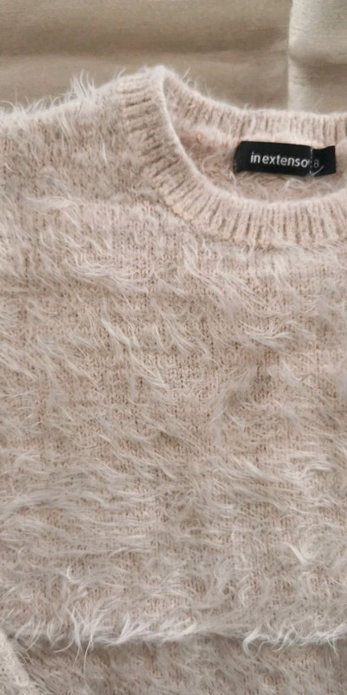 Pull rose clair - photo numéro 2