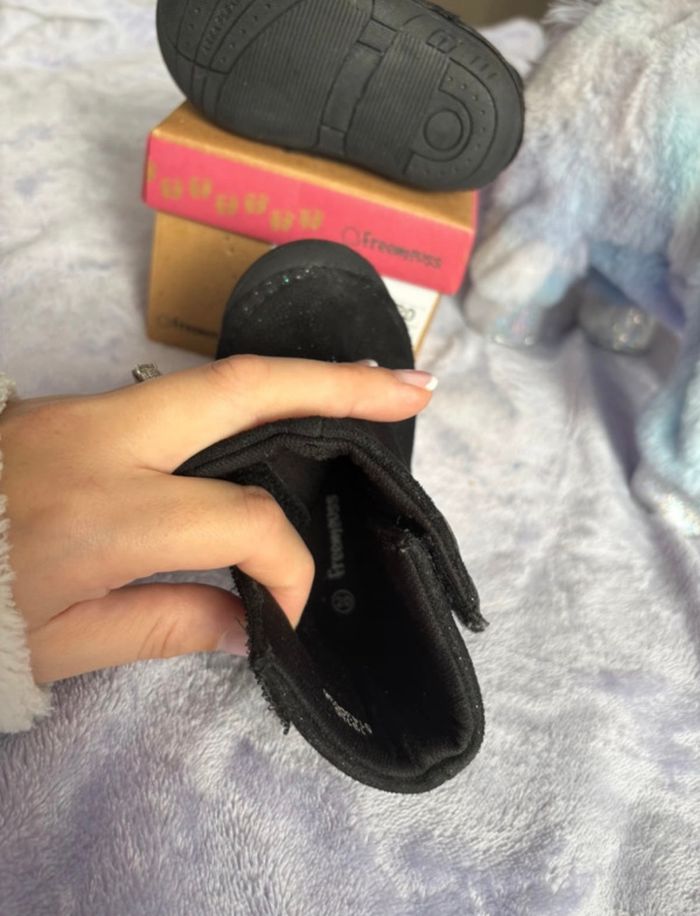 Bottine  noire pailletées - photo numéro 3