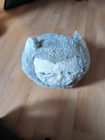 Peluche chauffe pied