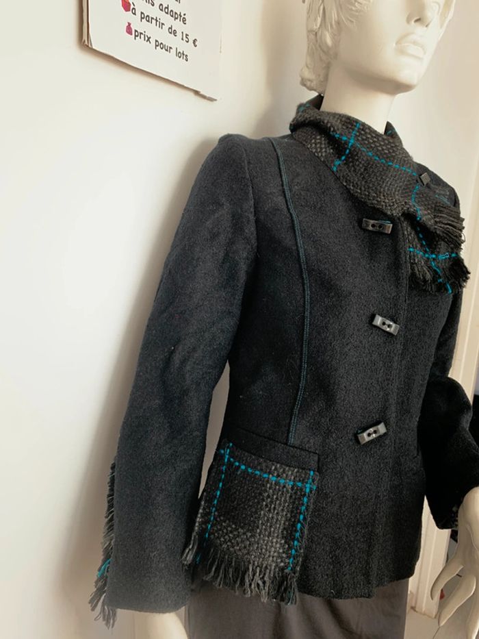 Veste en 100% laine made in France - photo numéro 3