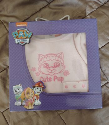 Pyjama pat patrouille taille 0 mois naissance
