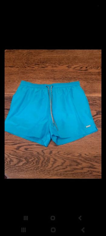 Short homme Meraki tourquoise taille M