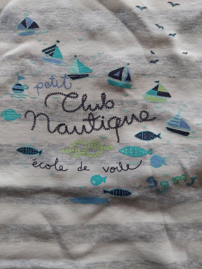 Ensemble sergent major 9mois short body - photo numéro 4
