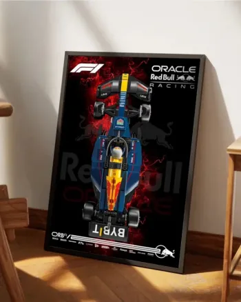 Affiche Lego Speed Champions F1 - Oracle Red Bull Racing RB20 (fichier numérique)