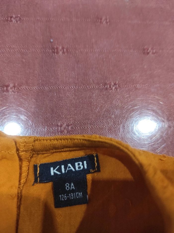 Blouse fille moutarde 8 ans - photo numéro 5