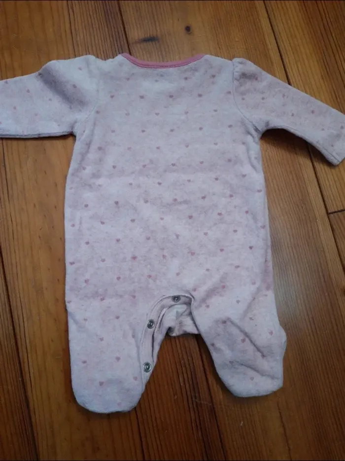 Pyjama petit chat 1 mois - photo numéro 4