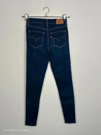 Jean Levi's Femme Marine W27 L30 | 720 High Rise Super Skinny | Taille 36 | Très Bon État | BP1
