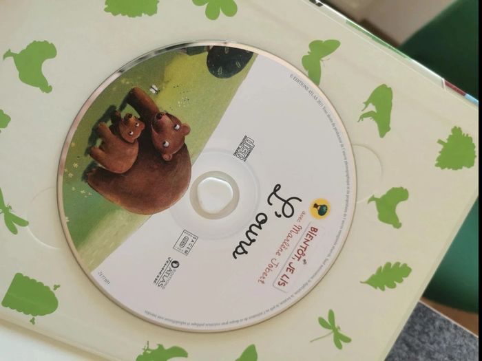 Lot de 2 livres contés L'ours et La poule avec Marlène Jobert - photo numéro 5