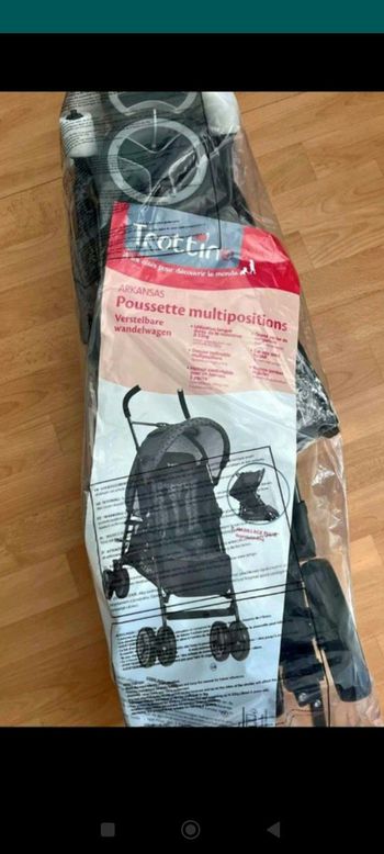poussette trottine multiposition