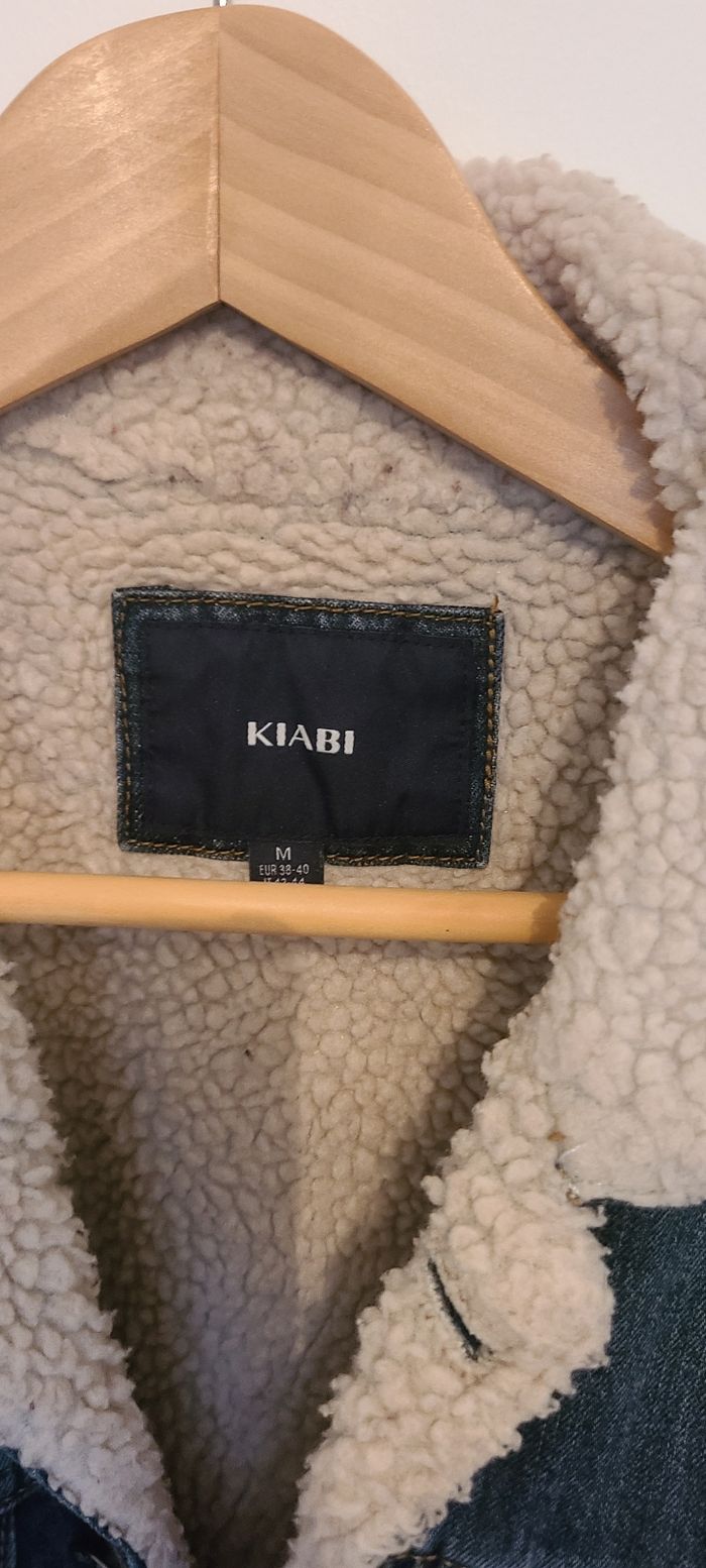 Veste jeans fourrée - photo numéro 4