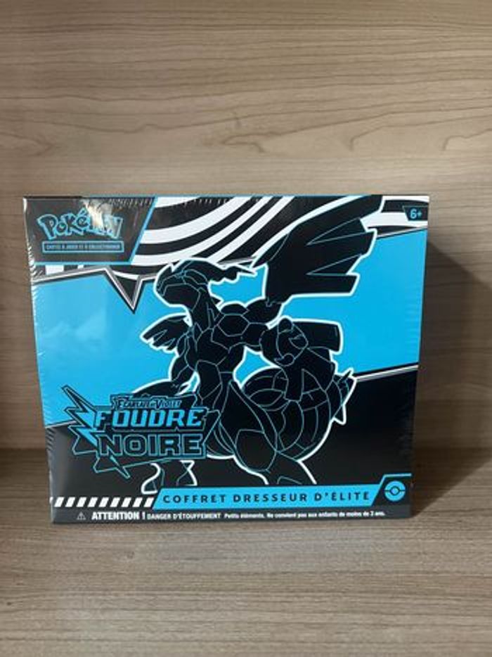 Pokémon ETB 10.5 foudre noire