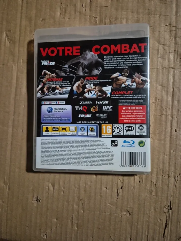 UFC Undisputed 3 pour PS3 - photo numéro 2