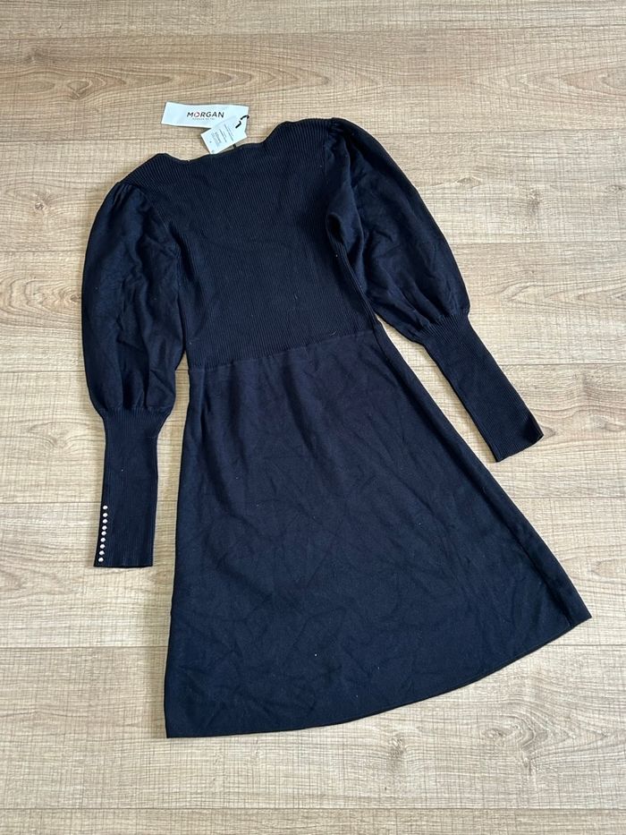 Robe pull noire neuve à manches longues Morgan taille S (valeur 70€) - photo numéro 8