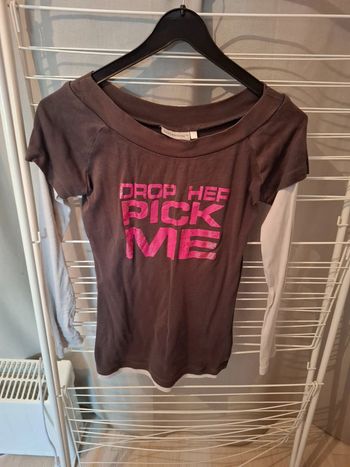 Magnifique maillot manches longues fille xs