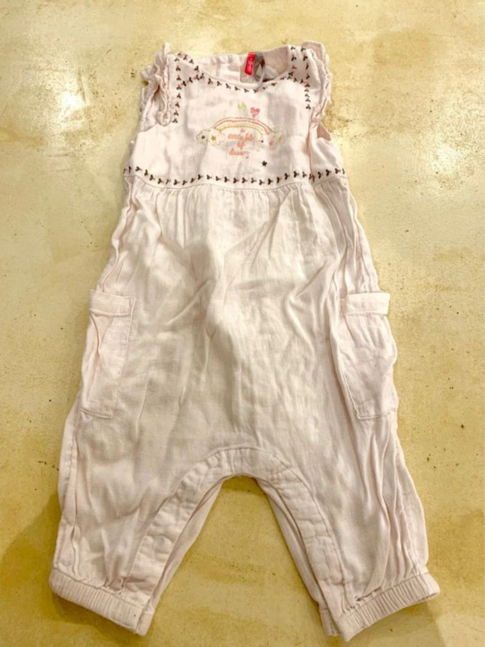 Combinaison salopette bébé fille
