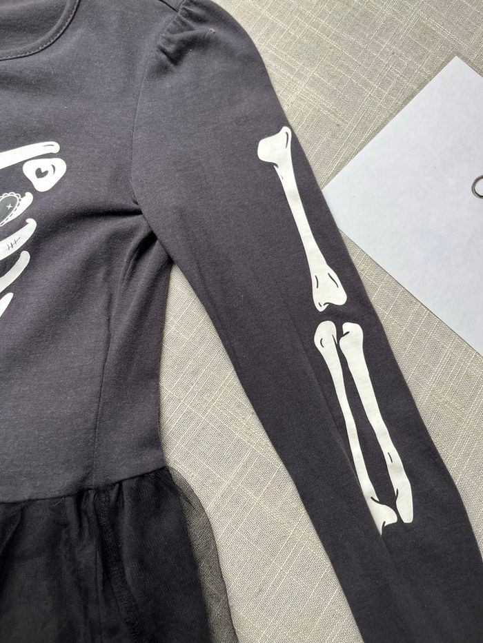 Robe squelette 8 ans - photo numéro 4