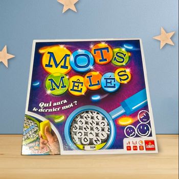 Jeu société neuf jamais ouvert Mots mêlés